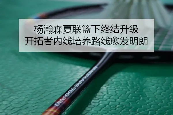 杨瀚森夏联篮下终结升级 开拓者内线培养路线愈发明朗